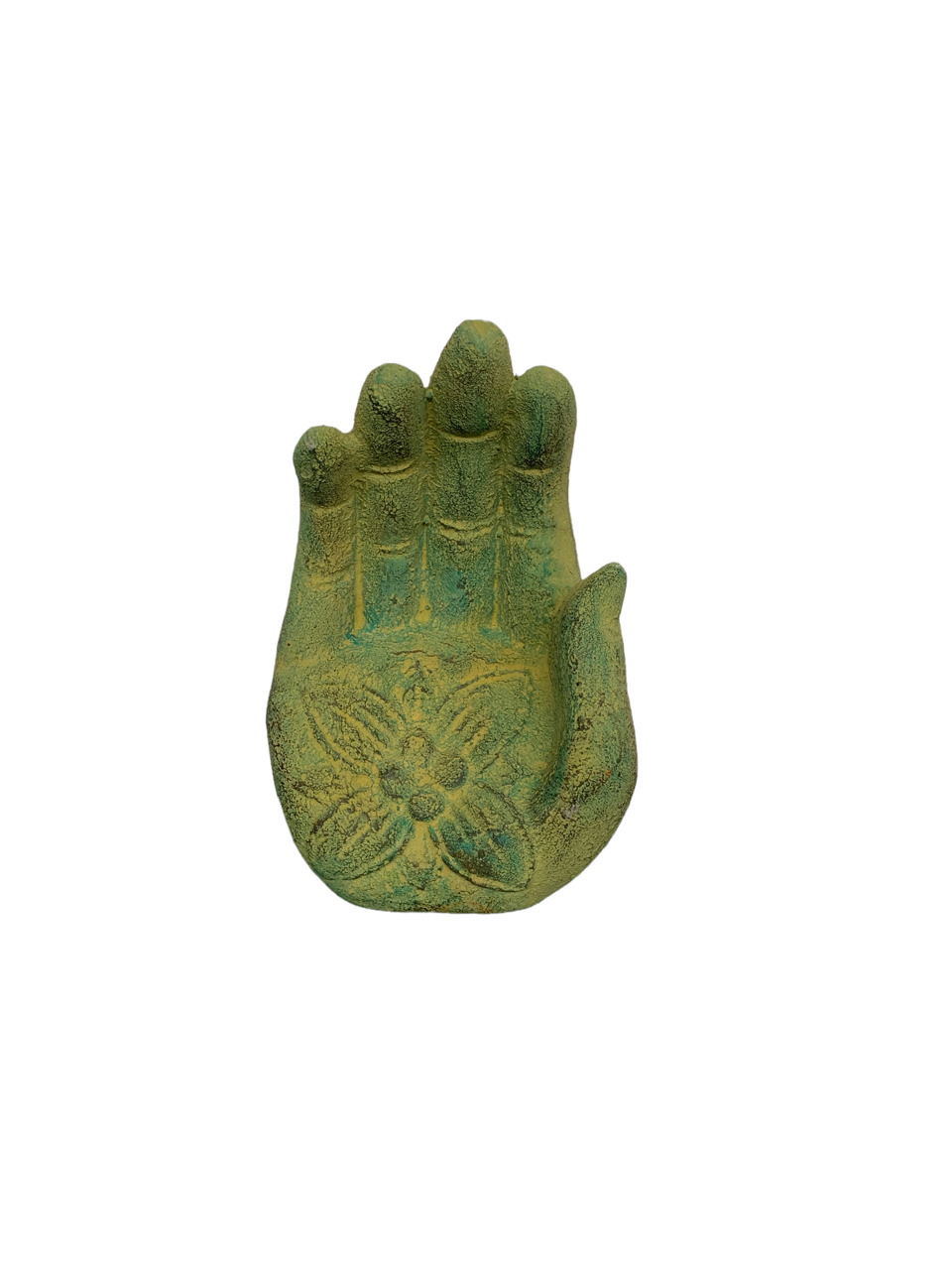 Open Hand Terrarium: Green