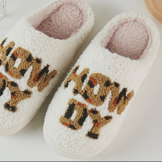 Howdy Sherpa Slippers