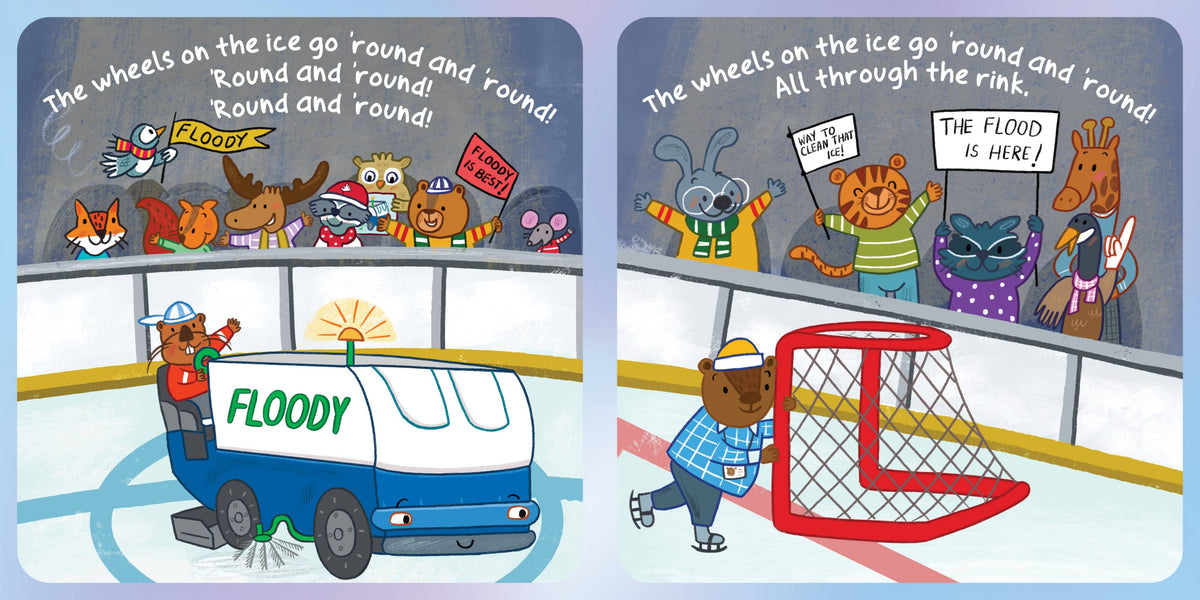 The Wheels On The Ice board book