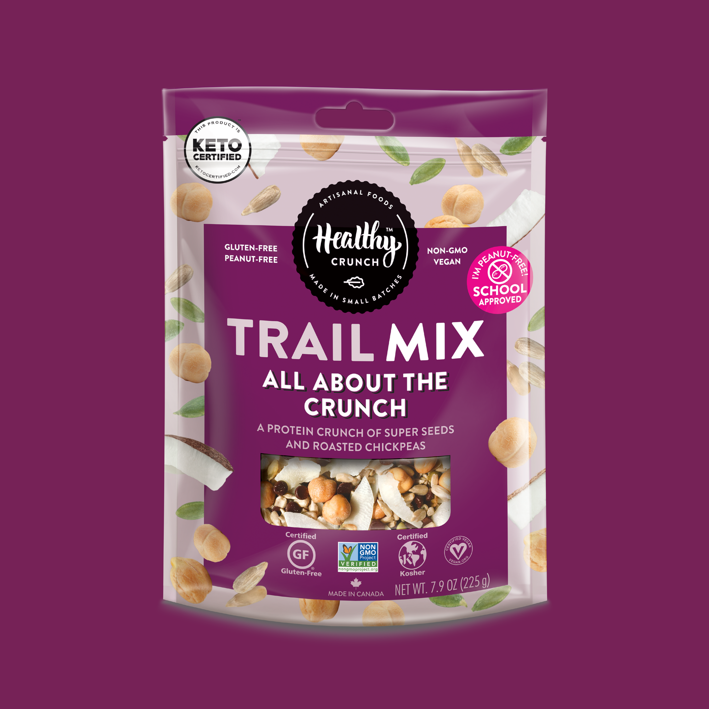 All About The Crunch Trail Mix: 6-Pack