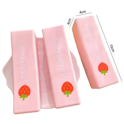 Strawberry Butter Stick Squishy Toys Slow Rising Stress Toy: Strawberry Stick Slow Rising(13.5cm) / ONE SIZE