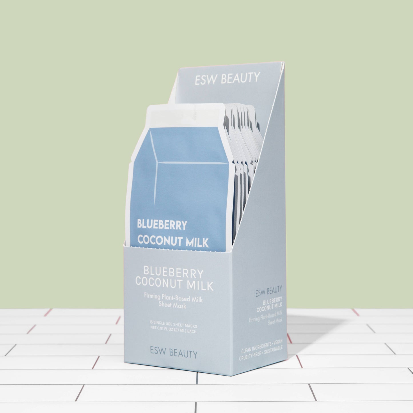 Blueberry Coconut Milk Firming Filled PDQ Display: 10 pc