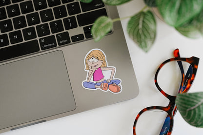 Lizzie - Y2k Retro Vinyl Sticker