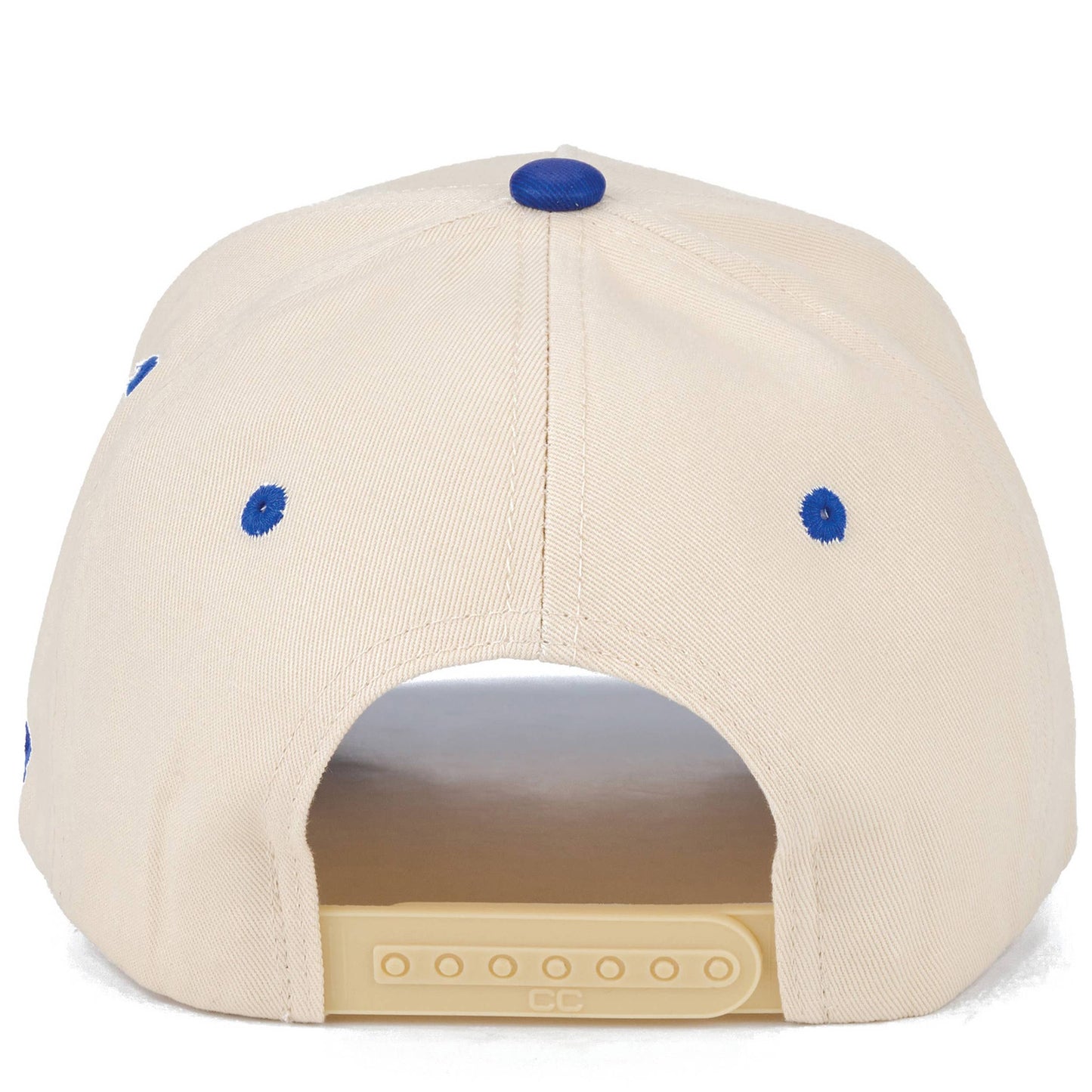 C.C PUT IT ON MY BOYFRIEND'S TAB Letter Two Tone Trucker Hat: Sky Blue