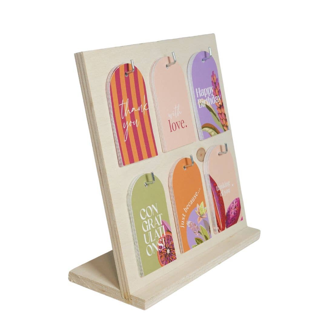 Flower Greeting Cards – Set of 6 Designs - Everyday Collection