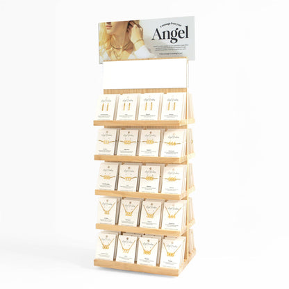 Angel Number Jewelry Display Set: Gold