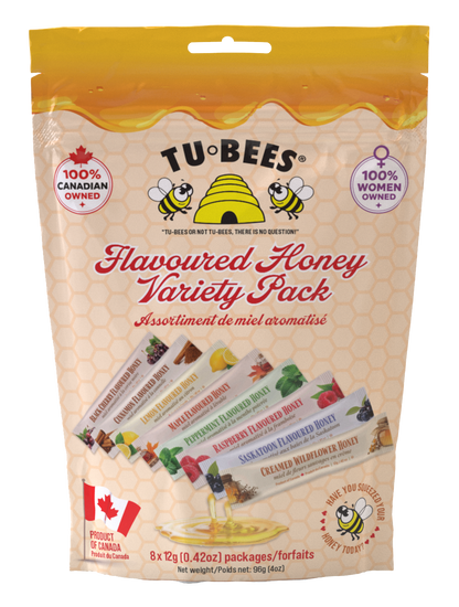 Honey Squeeze Packs - Pouch - Variety Pk of 8 minis