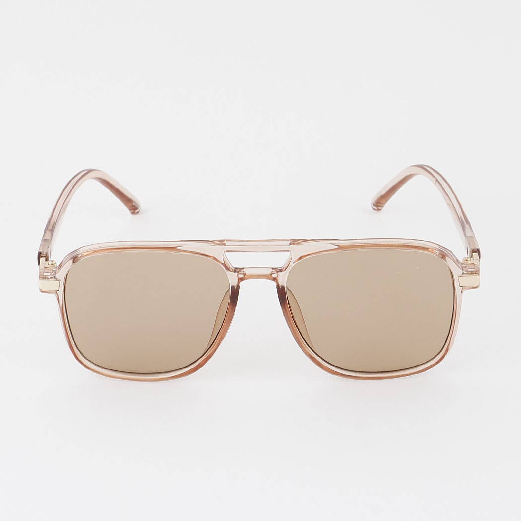 Straight Aviator Sunglasses: MIX