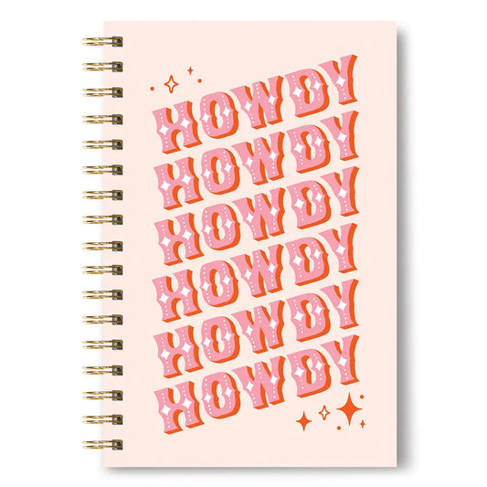 Howdy Partner Medium Spiral Notebook