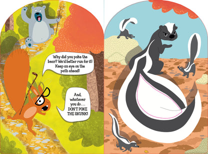 Don't Poke the Bear! Touch and Feel (board book)