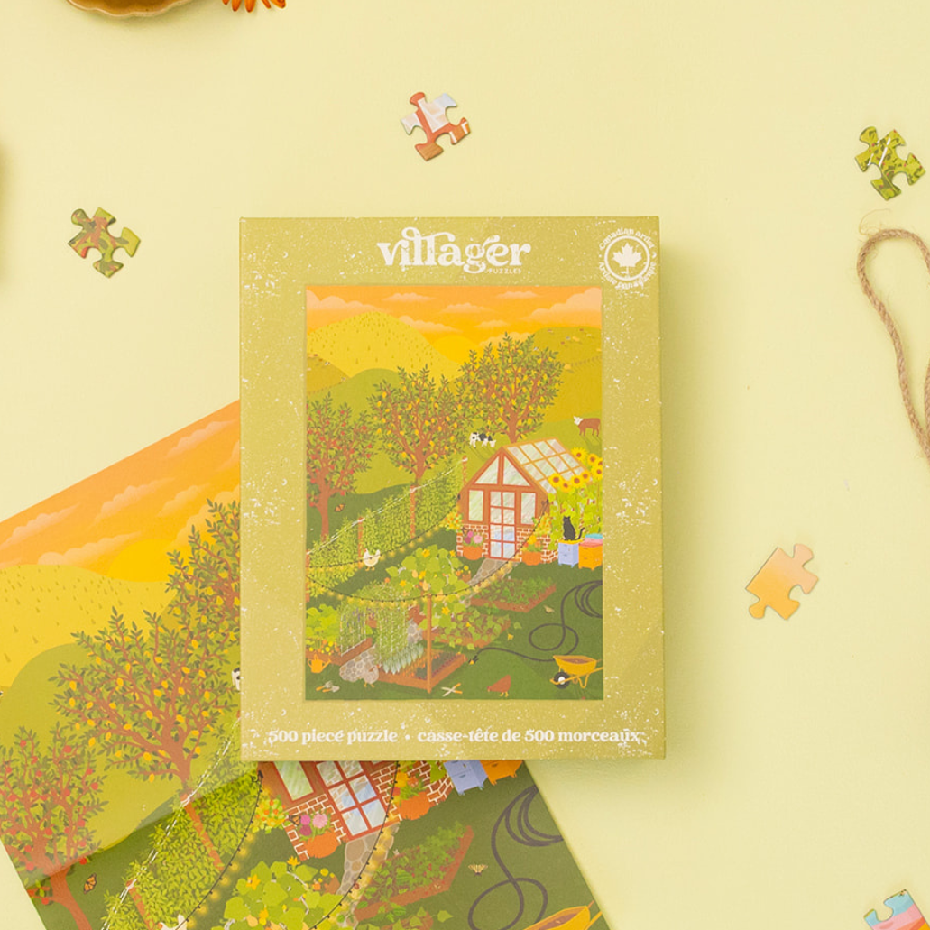 Hobby Farm | 500-Piece Puzzle | Designed in Canada