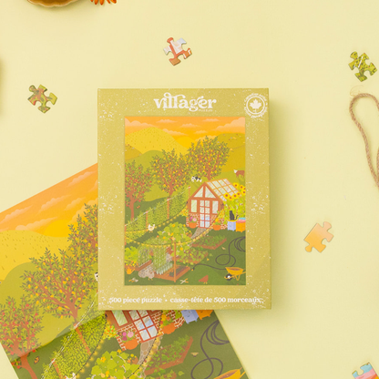 Hobby Farm | 500-Piece Puzzle | Designed in Canada