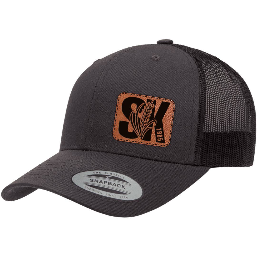 Saskatchewan 1905 | Hat: Black / Black / Leather Patch