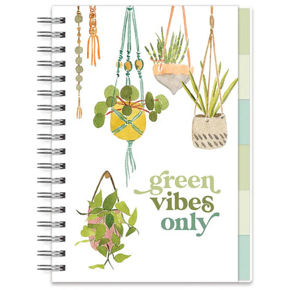 Edith Notebook Green Vibes Only