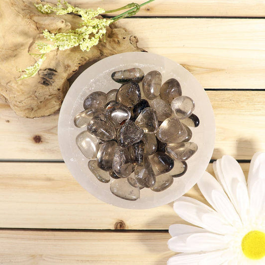 1 lb Smoky Quartz Tumbled Stones