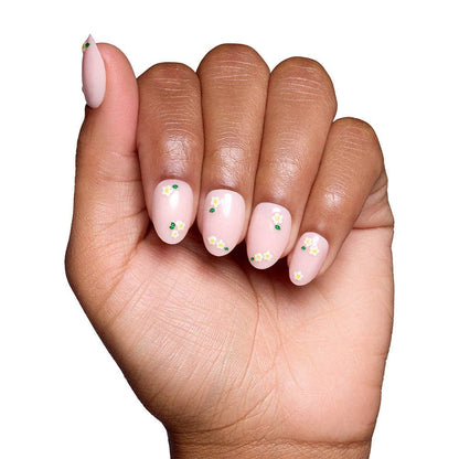 Petals Press-On Nails | Short Oval | Spring Summer Florals