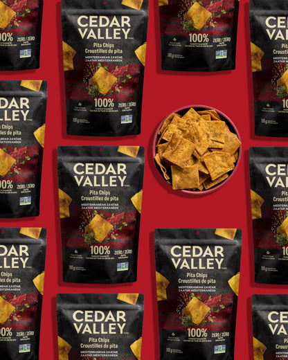 Mediterranean Za'atar Pita Chips