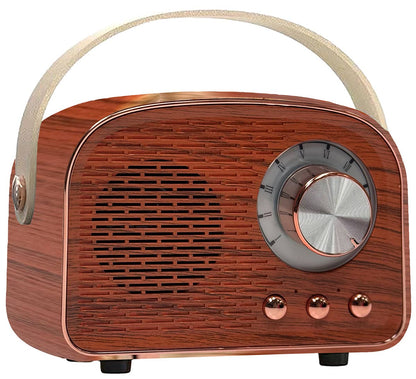 Retro Bluetooth Speaker: Black