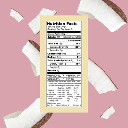 White Choco'Latte Coconut Chips: 6-Pack