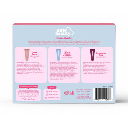 Gloss Goals Mini Lip Treatment Kit (3x Lip Treatment)