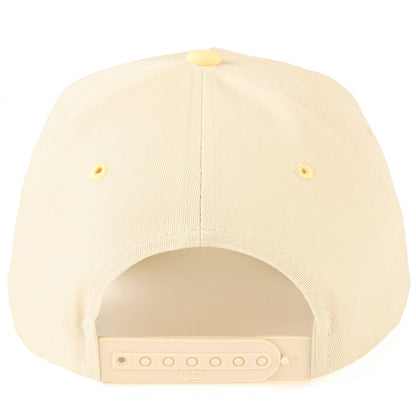 C.C OUT HERE DILLY DALLYING Letter on Two Tone Trucker Hat: Hot Pink