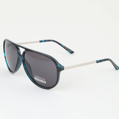 Modern Tortoise Aviator Sunglasses: MIX