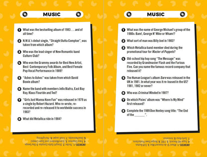 Best Of The 80s: The Trivia Game