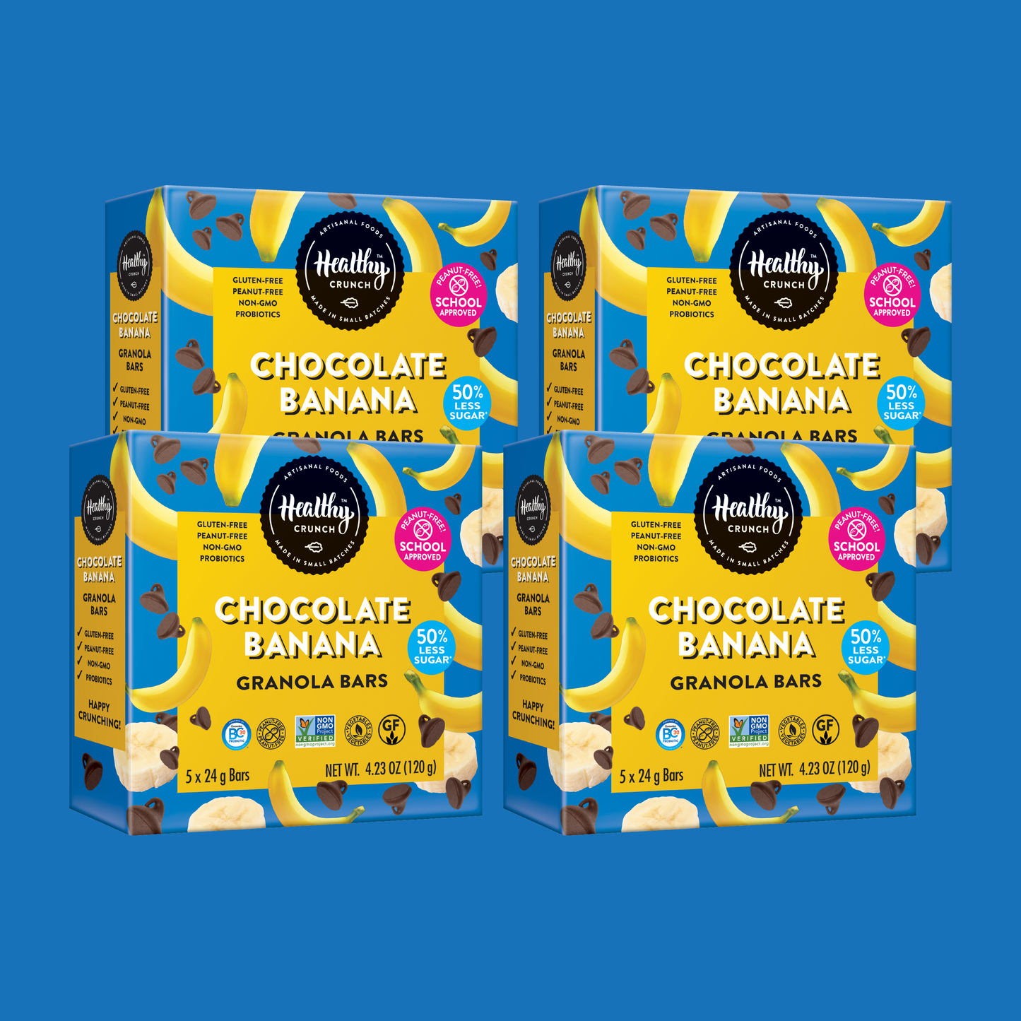 Chocolate Banana Granola Bars: 1 Box