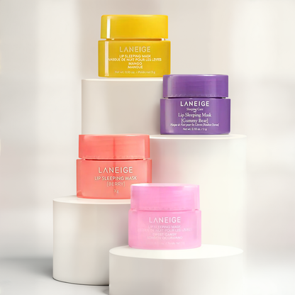 [LANEIGE] Lip Sleeping Mask, 4 Flavors – Mini (3g): Sweet Candy (Mini 3g)