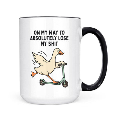 Lose My Shit | 15oz Mug: Standard White