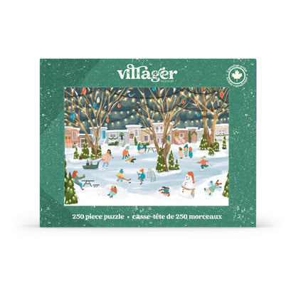 Neighbourhood Rink | 250 Piece Puzzle | Designed in Canada