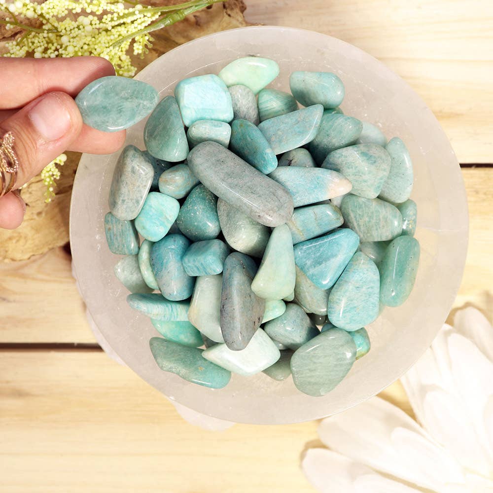 Amazonite Tumbled Stones