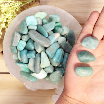 Amazonite Tumbled Stones