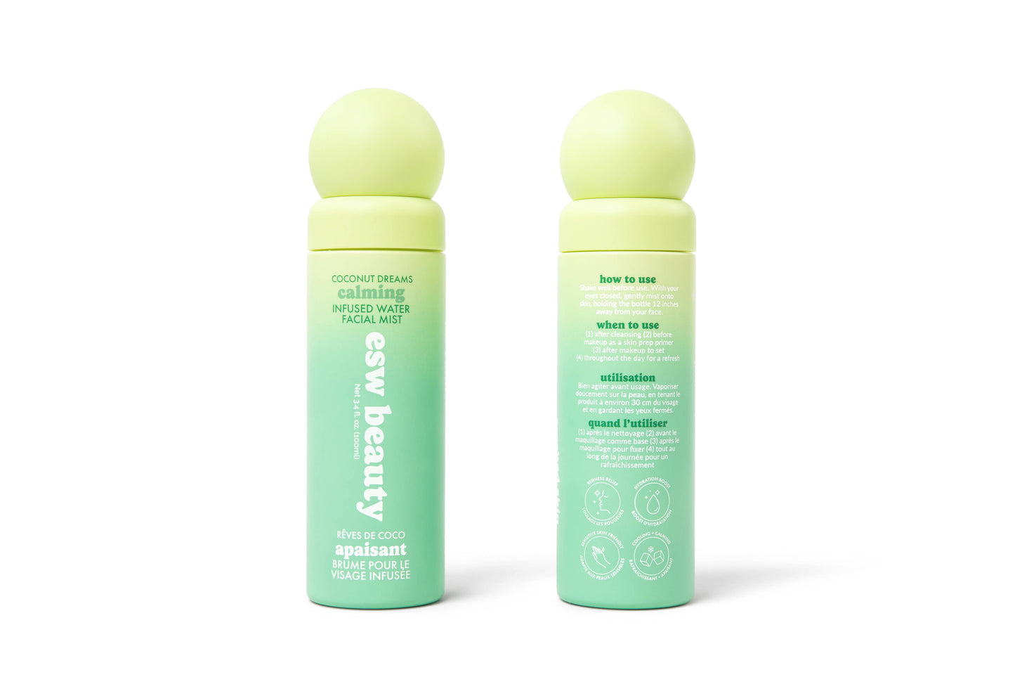 Coconut Dreams Calming Infused Water Facial Mist