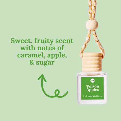 Car Diffusers | Fall + Halloween Scents (2025): Mylar Bags / Falling Leaves
