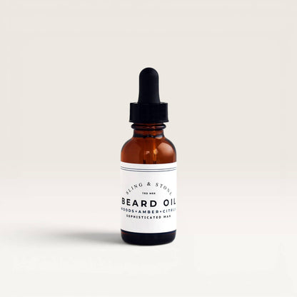 Beard Oil Display Set (FREE WOODEN DISPLAY)