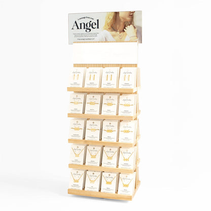 Angel Number Jewelry Display Set: Gold