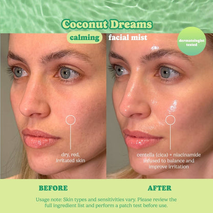 Coconut Dreams Calming Infused Water Facial Mist