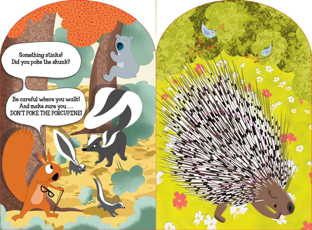 Don't Poke the Bear! Touch and Feel (board book)