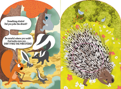 Don't Poke the Bear! Touch and Feel (board book)