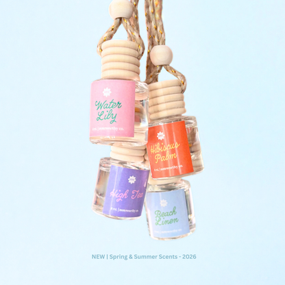 Car Diffusers | Spring & Summer (NEW 2026): Mylar Bags / Mahogany Coconut