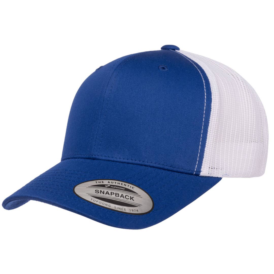 Lake Life (Custom) | Leather Patch Hat: Brown / Black