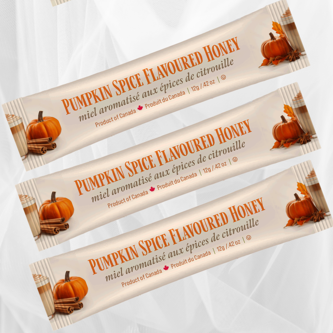 Honey Squeeze Pack - Pumpkin Spice Flavoured - OU Kosher