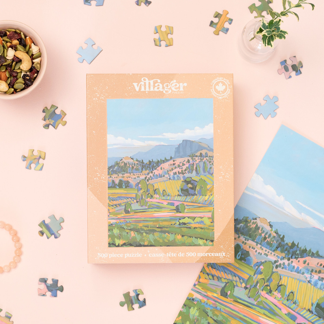 Wine Country | 500-Piece Puzzle | Designed in Canada