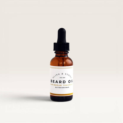 Beard Oil Display Set (FREE WOODEN DISPLAY)