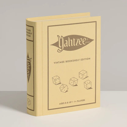 Yahtzee Vintage Bookshelf Edition