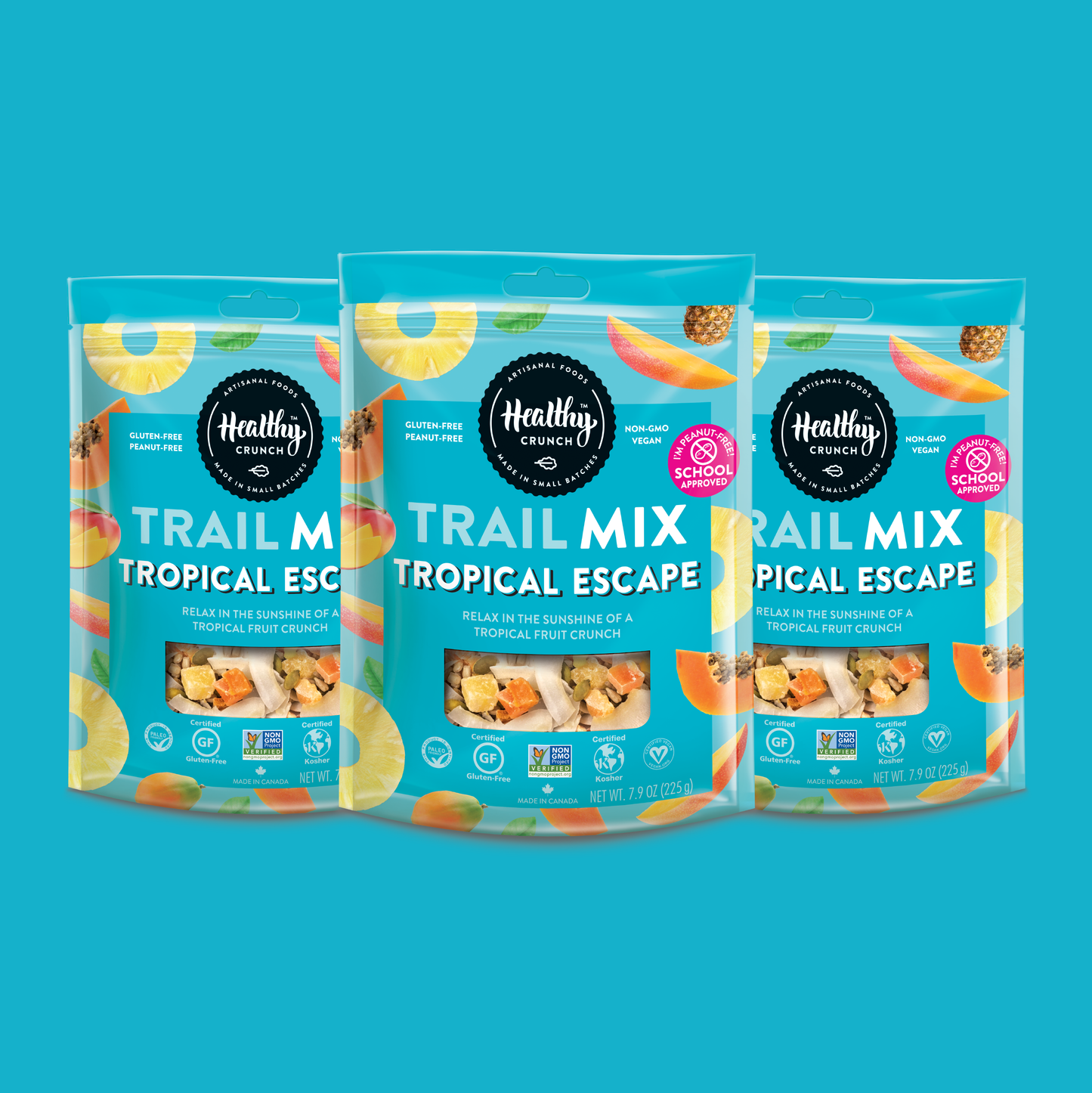 Tropical Escape Trail Mix: 6-Pack