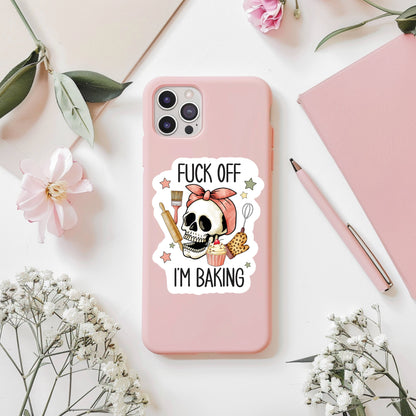 Born to yap sticker, talkative extrovert microphone: Loose