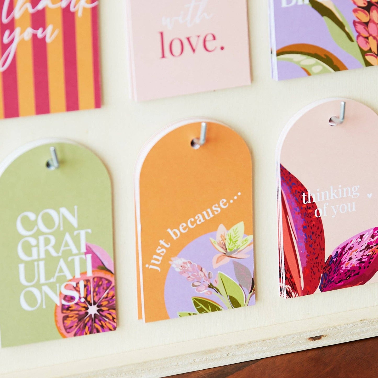 Flower Greeting Cards – Set of 6 Designs - Everyday Collection