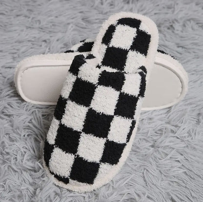 Checkerboard Slippers